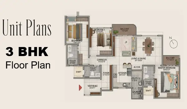 Godrej Magnificia Floor Plan